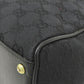 GUCCI Tote Bag 90677 canvas black GG pattern mens(Unisex) Used Authentic