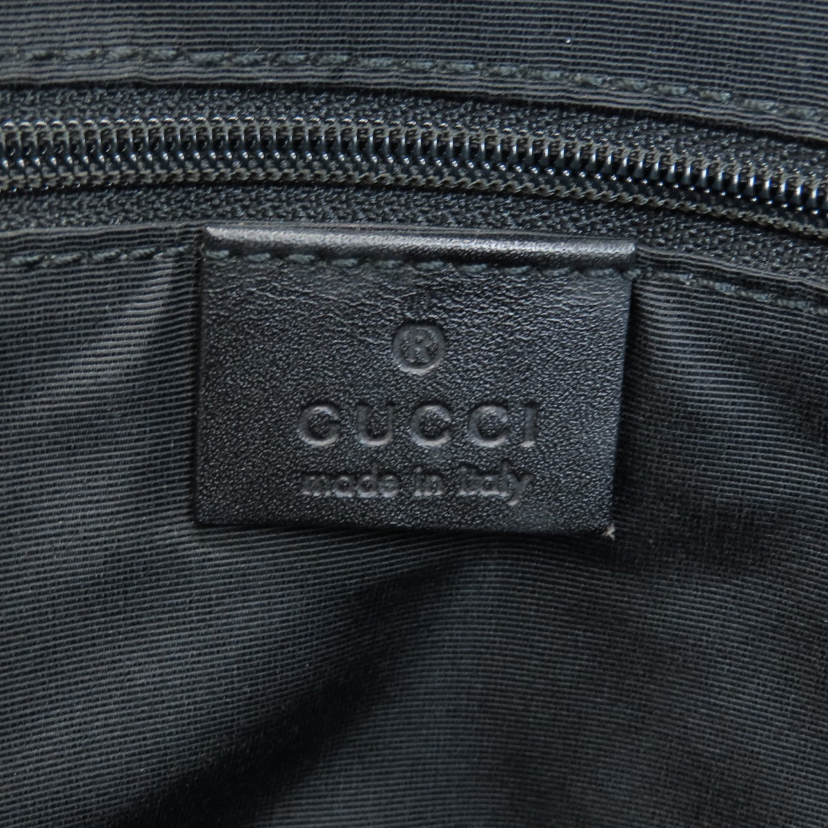 GUCCI Tote Bag 90677 canvas black GG pattern mens(Unisex) Used Authentic