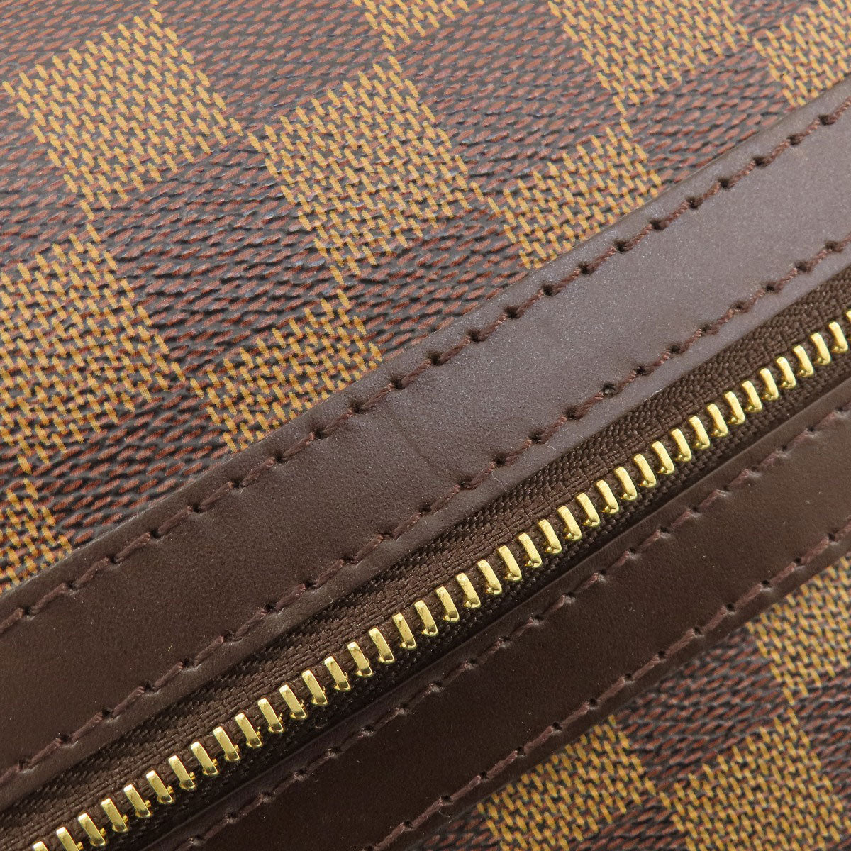 LOUIS VUITTON Shoulder Bag N45258 Damier canvas Brown Bastille Damier Ebene Women Used Authentic