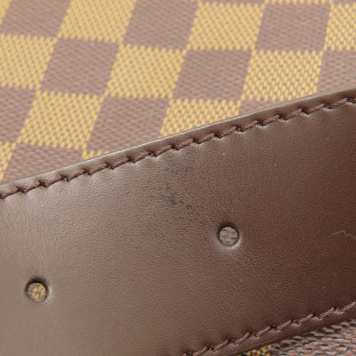 LOUIS VUITTON Shoulder Bag N45258 Damier canvas Brown Bastille Damier Ebene Women Used Authentic