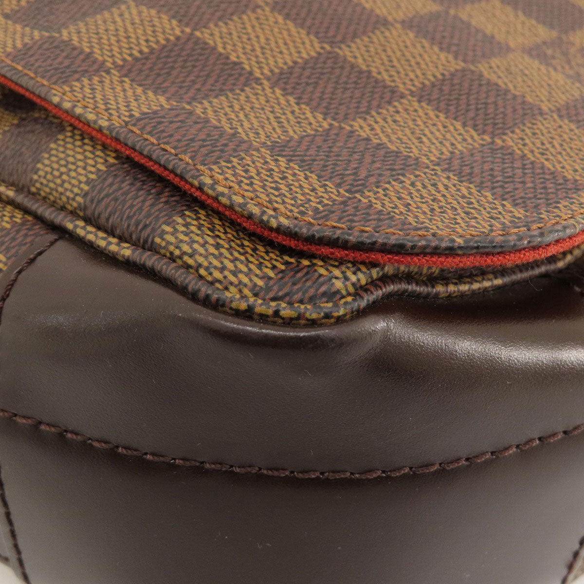 LOUIS VUITTON Shoulder Bag N45258 Damier canvas Brown Bastille Damier Ebene Women Used Authentic