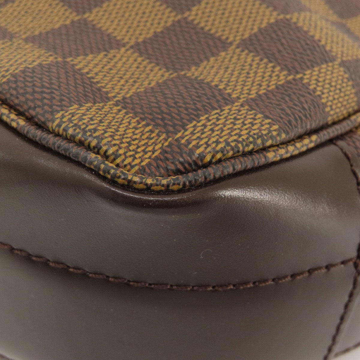 LOUIS VUITTON Shoulder Bag N45258 Damier canvas Brown Bastille Damier Ebene Women Used Authentic