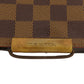 LOUIS VUITTON Shoulder Bag N45258 Damier canvas Brown Bastille Damier Ebene Women Used Authentic