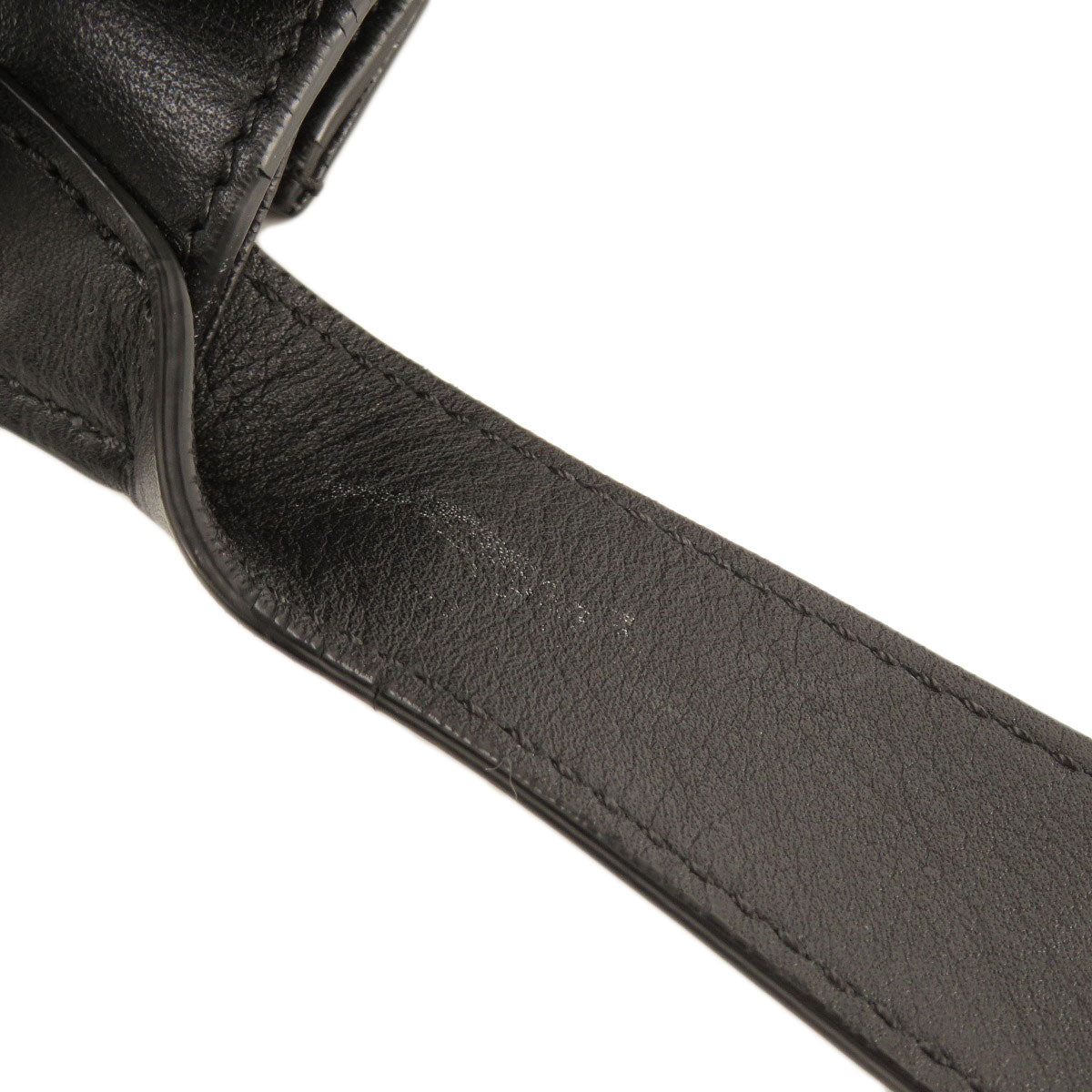 CELINE Shoulder Bag Calfskin black Big Bag Bucket Women Used Authentic