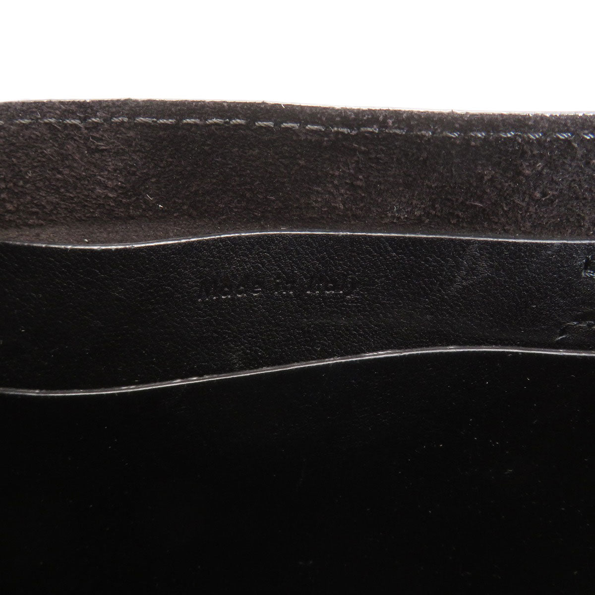CELINE Shoulder Bag Calfskin black Big Bag Bucket Women Used Authentic