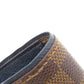 LOUIS VUITTON Long Wallet Purse N63153 Damier canvas Brown Portefeuille Brazza Former Women Used Authentic