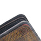 LOUIS VUITTON Long Wallet Purse N63153 Damier canvas Brown Portefeuille Brazza Former Women Used Authentic