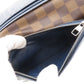 LOUIS VUITTON Long Wallet Purse N63153 Damier canvas Brown Portefeuille Brazza Former Women Used Authentic