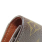 LOUIS VUITTON Bifold Wallet M60402 Monogram canvas Brown Portefeuille Anais Women Used Authentic