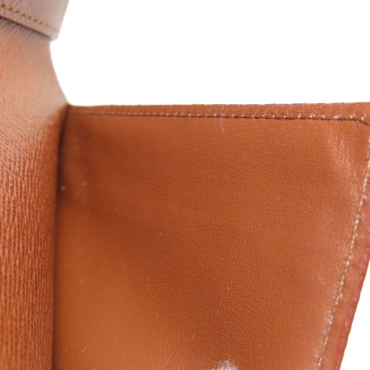 LOUIS VUITTON Bifold Wallet M60402 Monogram canvas Brown Portefeuille Anais Women Used Authentic