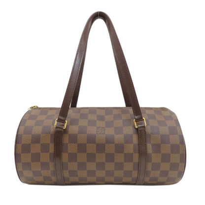 LOUIS VUITTON Handbag N51303 Damier canvas Brown Papillon 30 Damier Ebene Women Used Authentic