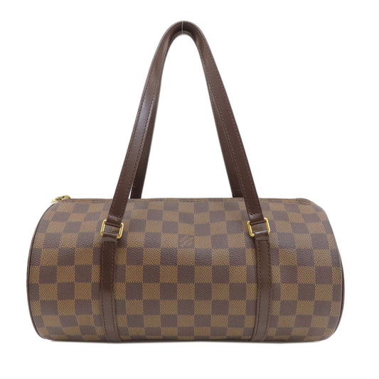 LOUIS VUITTON Handbag N51303 Damier canvas Brown Papillon 30 Damier Ebene Women Used Authentic