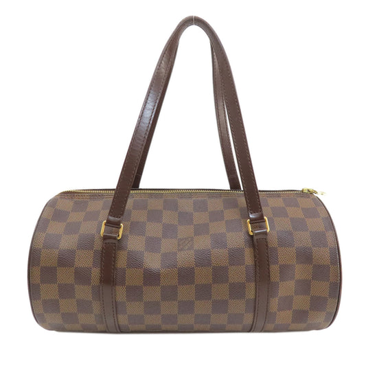LOUIS VUITTON Handbag N51303 Damier canvas Brown Papillon 30 Damier Ebene Women Used Authentic