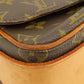 LOUIS VUITTON Shoulder Bag M51252 Monogram canvas Brown Cartouchiere monogram Women Used Authentic