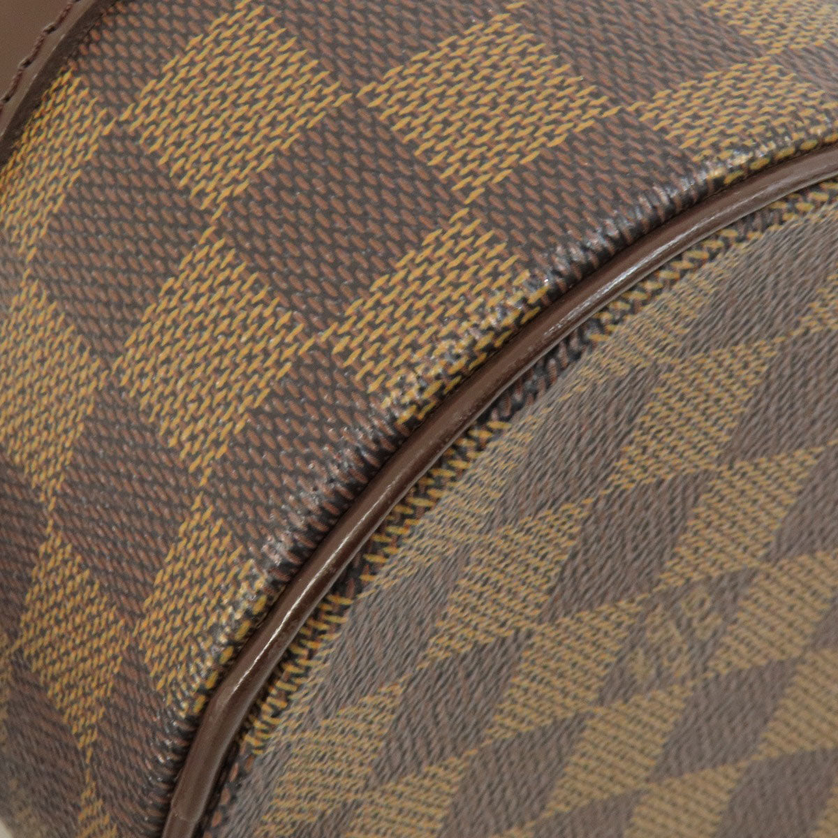 LOUIS VUITTON Handbag N51304 Damier canvas Brown Papillon 26 Damier Ebene Women Used Authentic