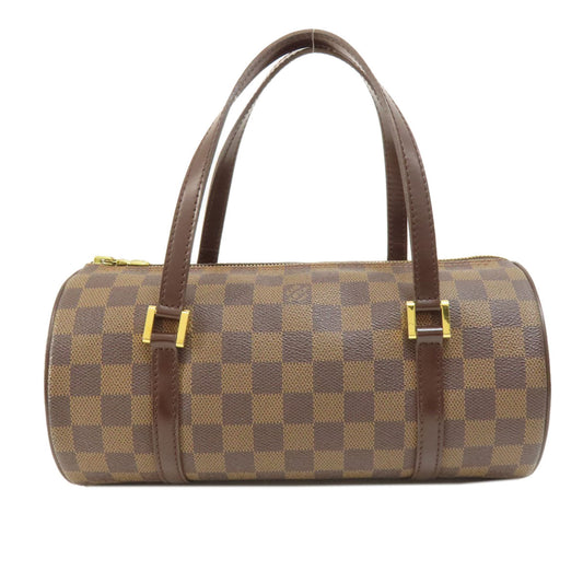 LOUIS VUITTON Handbag N51304 Damier canvas Brown Papillon 26 Damier Ebene Women Used Authentic