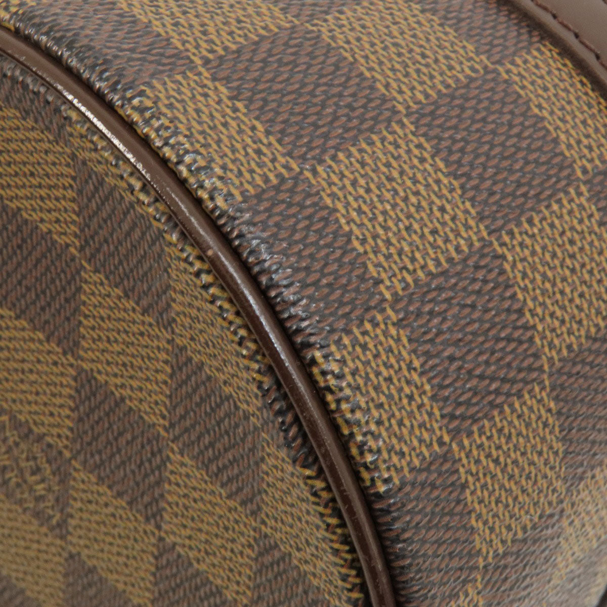 LOUIS VUITTON Handbag N51304 Damier canvas Brown Papillon 26 Damier Ebene Women Used Authentic