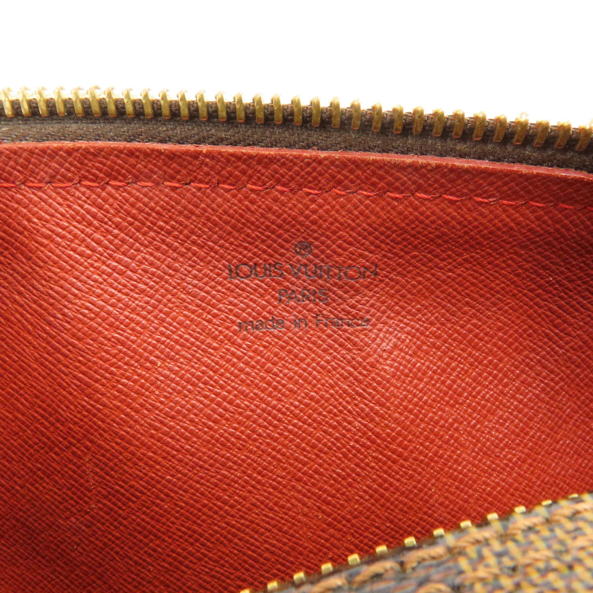 LOUIS VUITTON Handbag N51304 Damier canvas Brown Papillon 26 Damier Ebene Women Used Authentic