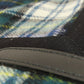 BALENCIAGA Handbag 339933 wool green Navy Cabas Check Pattern Women Used Authentic