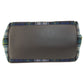 BALENCIAGA Handbag 339933 wool green Navy Cabas Check Pattern Women Used Authentic