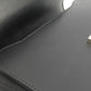 Givenchy Handbag leather black logoMetal 2WAY Women Used Authentic