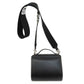 Givenchy Handbag leather black logoMetal 2WAY Women Used Authentic