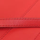 Givenchy Shoulder Bag leather Red logo Women Used Authentic