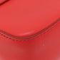 Givenchy Shoulder Bag leather Red logo Women Used Authentic
