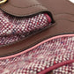 CELINE Handbag Tweed, Leather Red logoMetal Tweed Women Used Authentic