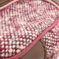 CELINE Handbag Tweed, Leather Red logoMetal Tweed Women Used Authentic