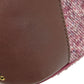 CELINE Handbag Tweed, Leather Red logoMetal Tweed Women Used Authentic