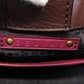 CELINE Handbag Tweed, Leather Red logoMetal Tweed Women Used Authentic