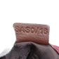 CELINE Handbag Tweed, Leather Red logoMetal Tweed Women Used Authentic