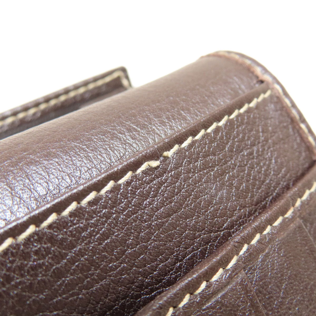 GUCCI Long Wallet Purse 212089 canvas Brown GG Women Used Authentic