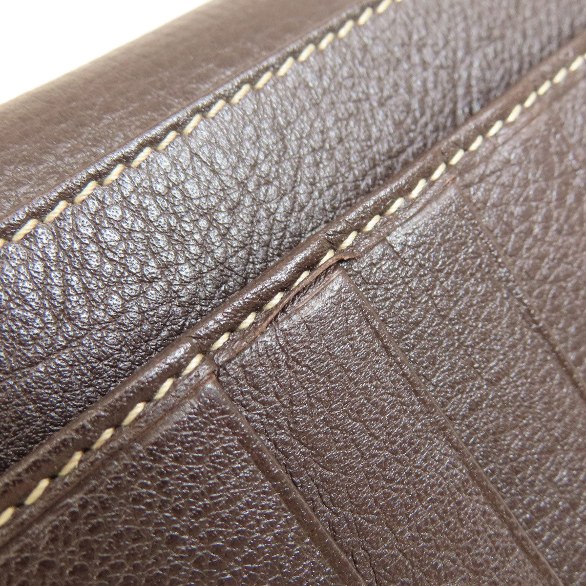 GUCCI Long Wallet Purse 212089 canvas Brown GG Women Used Authentic