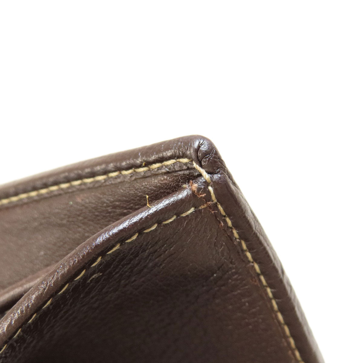 GUCCI Long Wallet Purse 212089 canvas Brown GG Women Used Authentic
