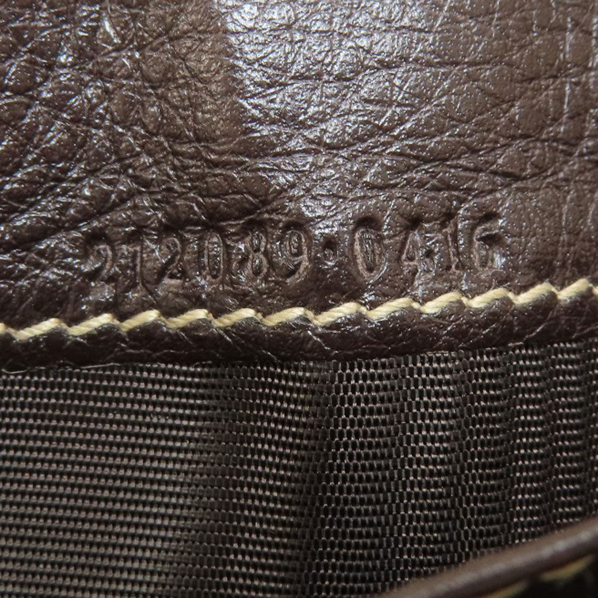 GUCCI Long Wallet Purse 212089 canvas Brown GG Women Used Authentic