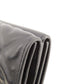 FENDI Bifold Wallet leather black Embossed logo Women Used Authentic