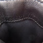 FENDI Bifold Wallet leather black Embossed logo Women Used Authentic