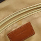 BURBERRY Tote Bag canvas Brown logo Women Used Authentic