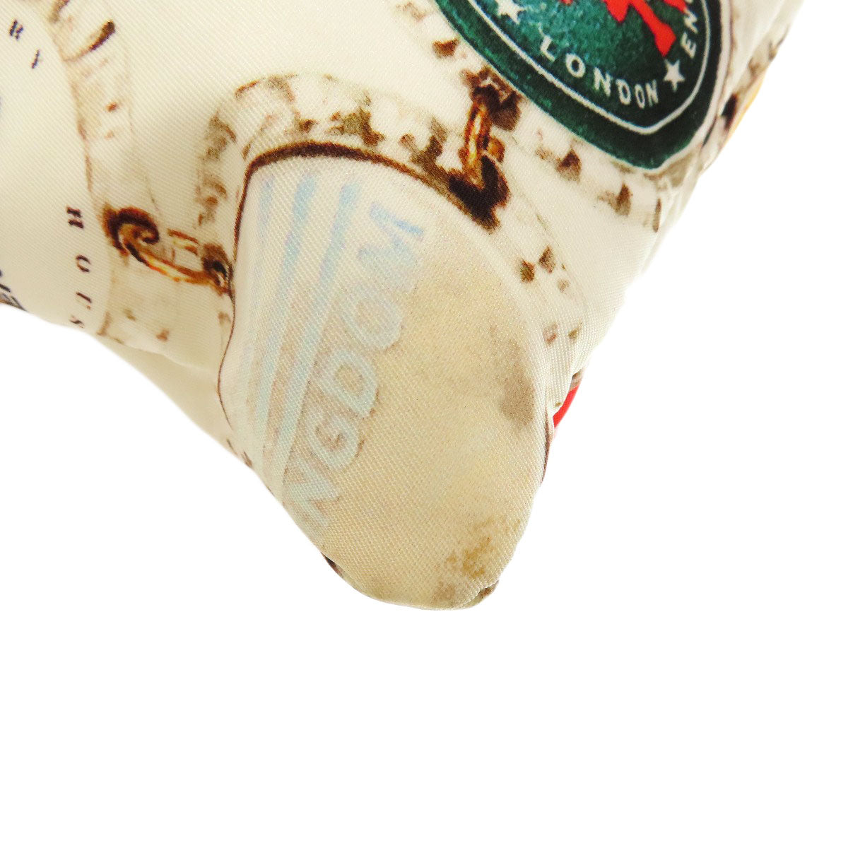 BURBERRY Tote Bag Nylon white Bottle Cap Print