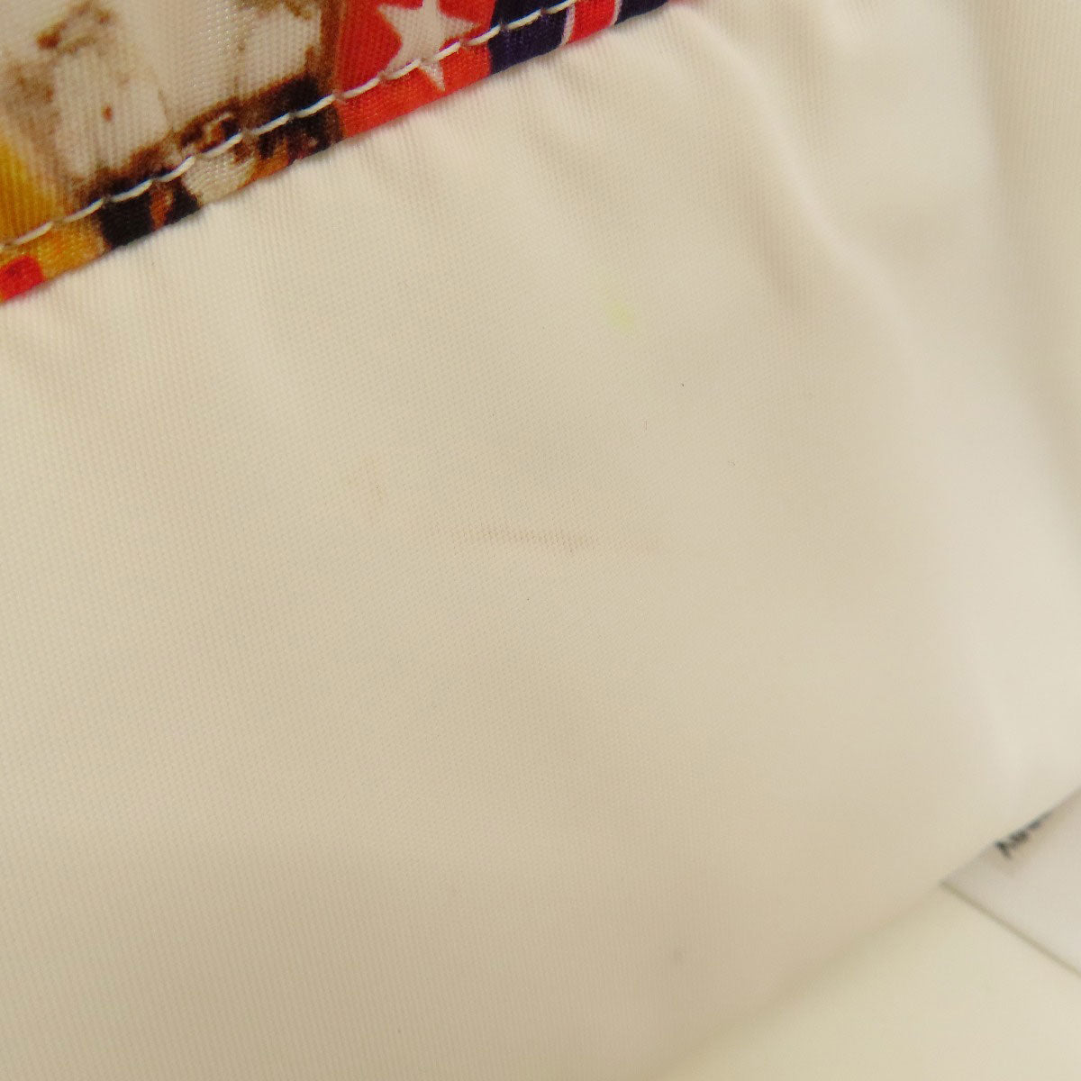 BURBERRY Tote Bag Nylon white Bottle Cap Print