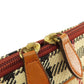 BURBERRY Handbag knit Brown Nova Check Women Used Authentic