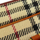BURBERRY Handbag knit Brown Nova Check Women Used Authentic