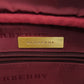 BURBERRY Handbag knit Brown Nova Check Women Used Authentic