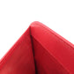 PRADA Bifold Wallet 1M0522 silk Red logoMetal Women Used Authentic