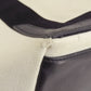 BALENCIAGA Tote Bag 339933 canvas white Navy kabas S Women Used Authentic