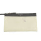 BALENCIAGA Tote Bag 339933 canvas white Navy kabas S Women Used Authentic
