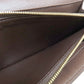 LOUIS VUITTON Long Wallet Purse N63209 Damier canvas Brown Portefeuille Sara
