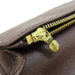 LOUIS VUITTON Long Wallet Purse N60017 Damier canvas Brown Portefeuille�EBrazza Former mens Used Authentic